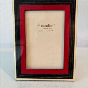 Red and Black Picture Frame